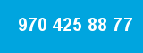 970 425 88 77 970 425 88 77